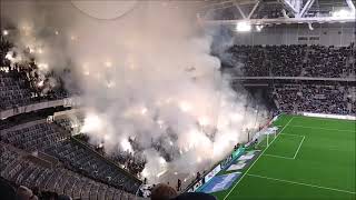 Hammarby Ultras Tifo vs Djurgården [upl. by Sudderth64]