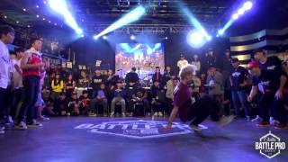 Bboy Crew Best8 3 Reformerz vs HRC Bboy  Chelles Battle Pro Taiwan 2014 [upl. by Ayokal]