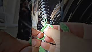 EASY Way to Fix Your Bikes Rear SHOCKABSORBER shorts ytshorts reels bikerepair [upl. by Adnamas]