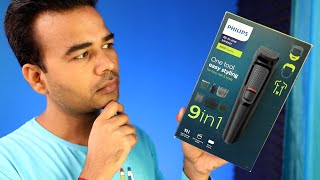 Philips MG3710 MultiGrooming Kit Review in Hindi  Trimmer For Men  LEARNABHI [upl. by Zalucki]