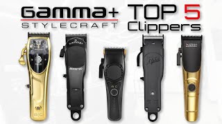 Top 5 Gamma Stylecraft Clippers [upl. by Ybbor]