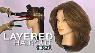 Very Short Layered Pixie Haircut for women  How to cut Pixie Hair [upl. by Ennoira331]