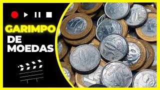 Vídeo garimpagem de moedas do plano real no valor facial de 50 centavos e 1 real [upl. by Frodi]