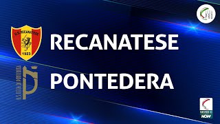 Recanatese  Pontedera 45  Gli Highlights [upl. by Marja630]