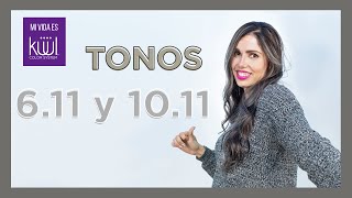 😙Tonos Cenizos INTENSOS  👉Tutorial del Cabello CENIZO del TONO 611 Y 1011 de kuul 😍 [upl. by Rhee950]