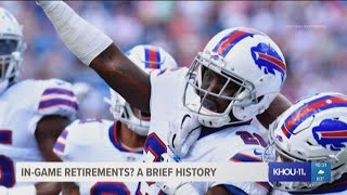 Vontae Davis A brief history of ingame retirements [upl. by Flam]