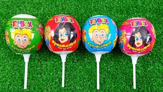 Satisfying ASMR video lollipop candy and chocolate yummy candy unboxing video [upl. by Tierza]