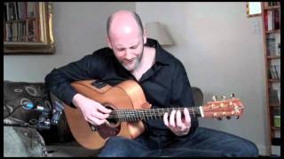 Adam Rafferty  JS Bach Prelude in E  Solo Acoustic Fingerstyle Guitar [upl. by Aivata]