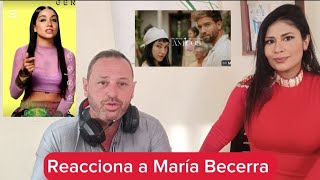 Soy cantante y profesor Reacción a María Becerra A Capela [upl. by Anatak215]