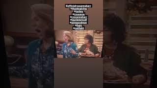 roseanne thanksgiving ROSEANNE AND JACKIE VS BEV roseannebarr lauriemetcalf catfight fight [upl. by Alamap]