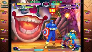 MVC2 PS4 LOW TIER BRAWL Spiderjuan412 BnovaVette THEJINSAOTOME Asieck  011124 PART 2 [upl. by Elraet]