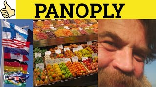 🔵 Panoply Defined  Panoply Meaning  Panoply Examples  Panoply Definition  GRE 3500 Vocabulary [upl. by Aner609]