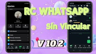 RC WHATSAPP VERSIÓN 102 ACTUALIZADO SIN VINCULAR 💯✅️✅️ [upl. by Helge198]