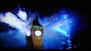 London Fireworks 2012 Broadcast Live Happy New Year [upl. by Aihsit128]