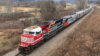 Chasing the 2017 Amtrak Toys For Tots Train [upl. by Aronle869]