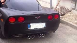 EXHAUST SYSTEM FOR CORVETTE C6 REALIZED BY POWER MOTIVE ITALY [upl. by Atiragram]