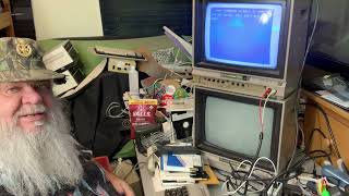 Commodore 64 Monitor Testing 1701 1702 Video Composite Vic20 C128 3x4 16x9 RCA Plugs  Episode 2541 [upl. by Viquelia18]