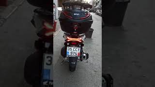 Honda Pcx Çakarlı Danslı Amerikan Far Aç Kapa Sis Çakar Stop Çakar 905327907907 [upl. by End]