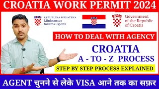 Croatia Work Permit Full Process Explained  Step By Step  2024 New Process  Travelingeuro [upl. by Notneb]