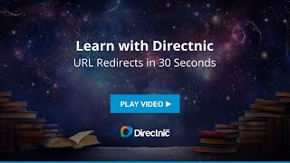 Learn with Directnic URL Redirects in 30 seconds [upl. by Blatt]