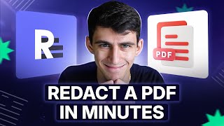 Redact PDFs in Minutes Fast Secure and Easy Document Redaction [upl. by Bordy147]