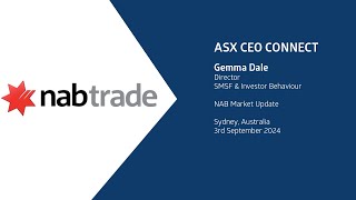 ASX CEO Connect September 2024  Market update [upl. by Arutek]