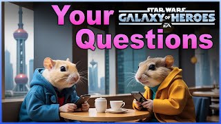 Viewer Questions 13  Unladen Swallows Zorii Marauder Yub Nub amp more  SWGOH [upl. by Eddana]