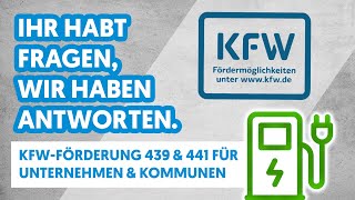 Wallbox Förderung für Unternehmen und Kommunen  KfW 441 439 [upl. by Barcellona]