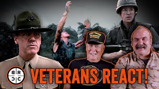 Vets React Vietnam Movies with Vietnam Veteran Willard Dean and Jack Mandaville [upl. by Aicats]