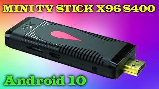 НОВИНКА НЕДОРОГОЕ РЕШЕНИЕ ПРЕВРАТИТЬ ОБЫЧНЫЙ ТЕЛЕВИЗОР В СМАРТ ТВ MINI TV STICK X96 S400 ОБЗОР [upl. by Gates522]