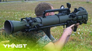 Swedish Punch Carl Gustaf M4 Antitank Weapon  MAAWS [upl. by Gnilyam]