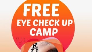 free eye check up eyecare ophthalmology viralvideo like trending [upl. by Atteselrahc392]