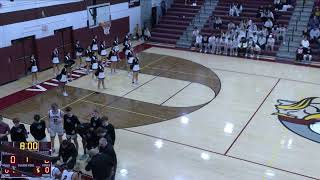 East Lyme High School vs Norwich Free Academy Mens JV Basketball [upl. by Aitselec]