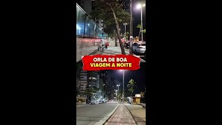 Orla de Boa Viagem a noite Video de Givanilson Berg boaviagem praia pernambuco recife [upl. by Sutsuj]