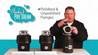 InSinkErator Garbage Disposal Model Comparison  Andys Pipe Dream [upl. by Justin]