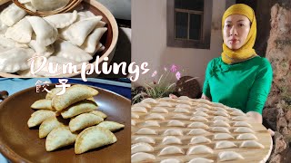 DUMPLINGS HALAL RECIPEMuslim Chinese Food  BEST Chinese halal food 【饺子】 [upl. by Dorthy]