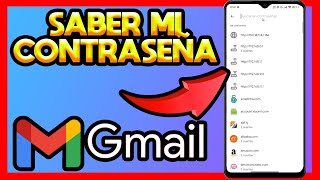 ✅COMO SABER MI CONTRASEÑA DE GMAIL [upl. by Shaughn798]