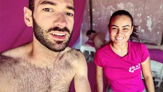 Full Body Massage on Praia do Futuro 🏖️ – Fortaleza 🇧🇷 [upl. by Atiken]