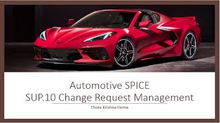 ASPICE SUP 10 Change Request Management [upl. by Shandeigh715]