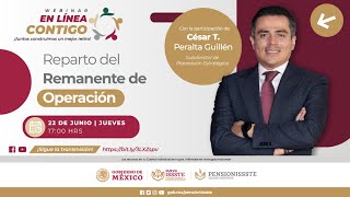 ¿Cómo te beneficia el Remanente de Operación  Webinar en Línea Contigo [upl. by Daren]