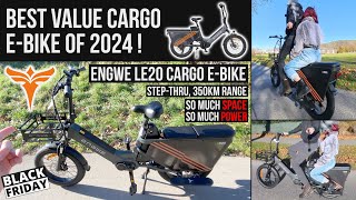 2024s Best Value Cargo EBike  Engwe LE20 Review amp Test GIVEAWAY Crazy Black Friday Deals [upl. by Engracia]