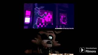 REVISION  FNAF SONG COLLAB LunaticHugo comparacion [upl. by Hibben]