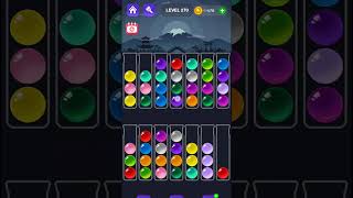 Ball Sort Master Game Level  270 Without Boosters  Puzzle Game  entertainment puzzle game [upl. by Henebry]