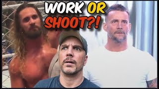 Was Seth Rollins Outburst on CM Punks return to WWE a work or a shoot [upl. by Dorrej]