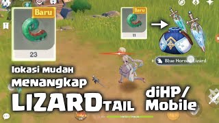 MENANGKAP LIZARD TAIL diHP TIPS MUDAH dan LOKASInya Genshin Impact [upl. by Euphemie]