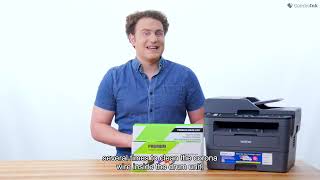 How to change Brother TN730  TN760 toner cartridges at MFCL2710DW printer  StepbyStep [upl. by Lamprey241]