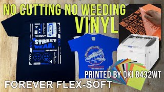 Forever FlexSoft NO Cutting NO Weeding Vinyl [upl. by Niehaus]