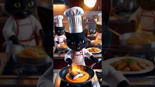 Kitten in Chefs Life 😻 shorts [upl. by Los281]