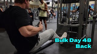 Bulk Day 48  Back  Overcoming Obstacles [upl. by Remlap]