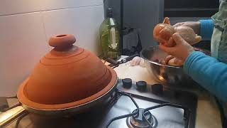 🇲🇦 Tajine de pollo tradicional marroquí cocina árabe Espéciate con Cintika 🧡 tajin tayin [upl. by Guimar]